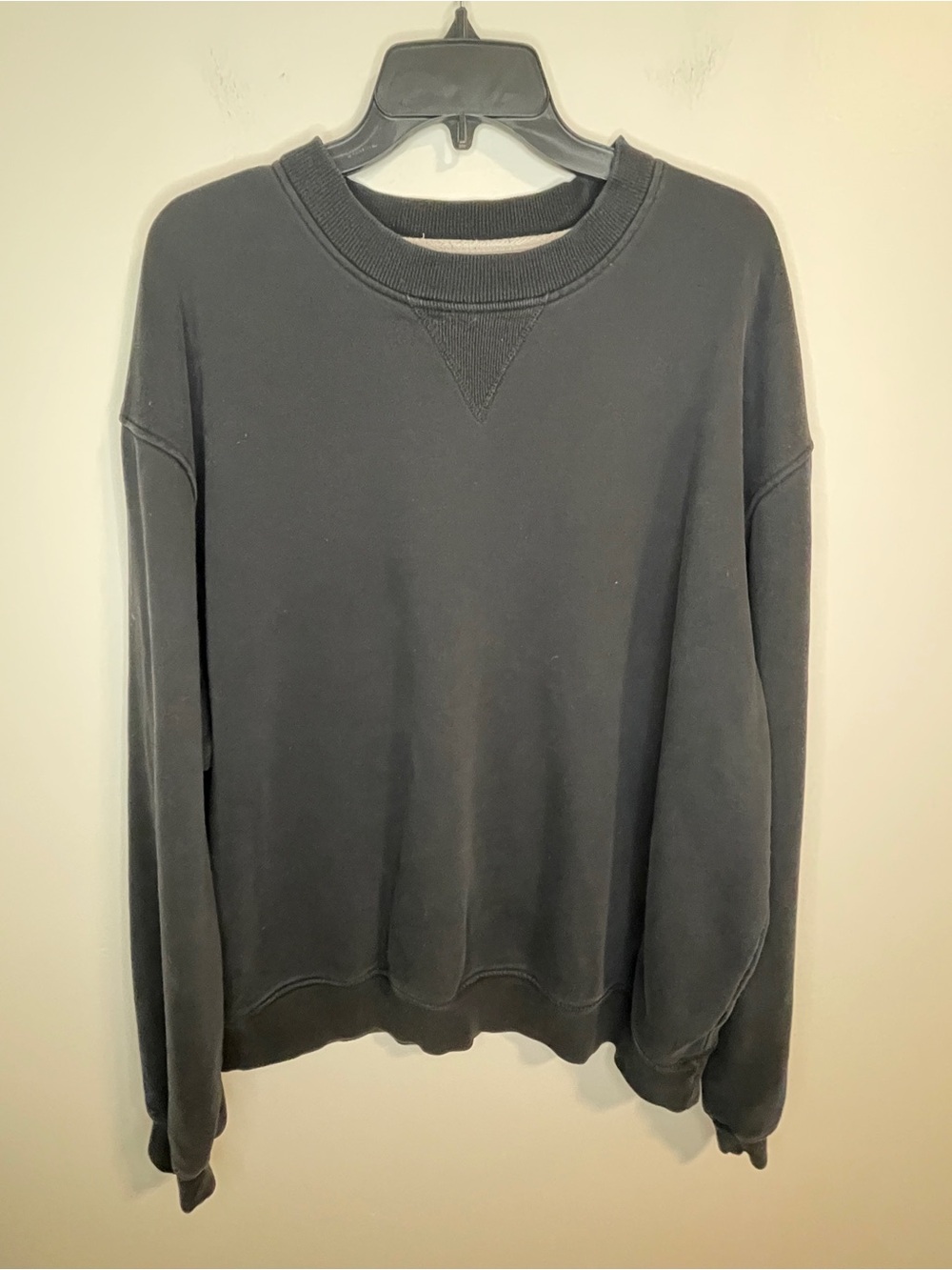 Champion Black Crewneck Pullover Sweatshirt